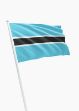 Vlag Botswana - 100x150cm Spun-Poly